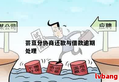 芸豆分借款逾期了怎么办