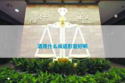 酒用什么成语形容好喝