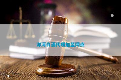 南宫NG28洋河白酒代理加盟网点(图3)