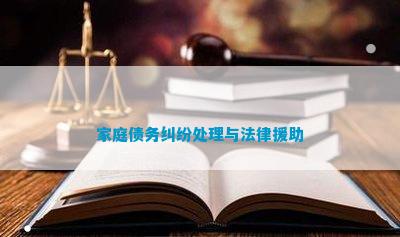 家庭债务纠纷解决与法律援助